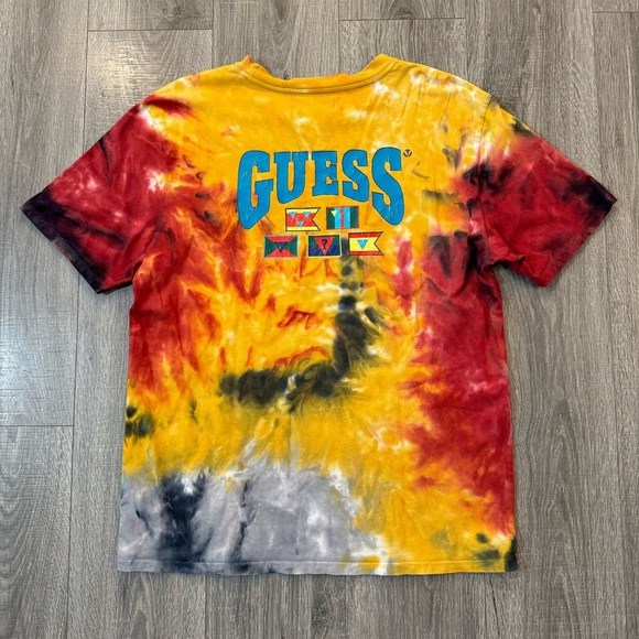 RETRO TIEDYE GUESS TSHIRT - Picture 4 of 6